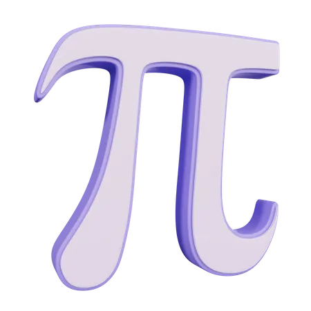 Pi  3D Icon