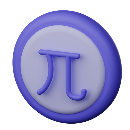 Pi  3D Icon
