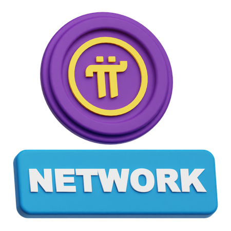 Pi Network  3D Icon