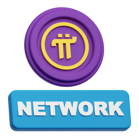Pi Network  3D Icon