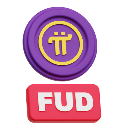 Pi Network Fud  3D Icon