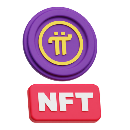 Pi Network Nft  3D Icon