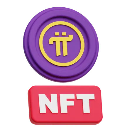 Pi Network Nft  3D Icon