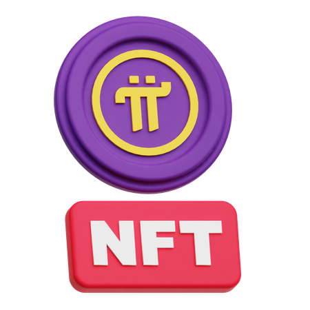 Pi Network Nft  3D Icon
