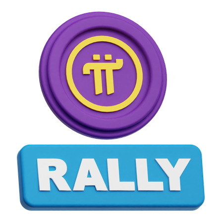 Pi Network Rally  3D Icon