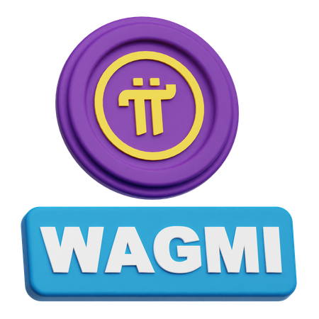 Pi Network Wagmi  3D Icon