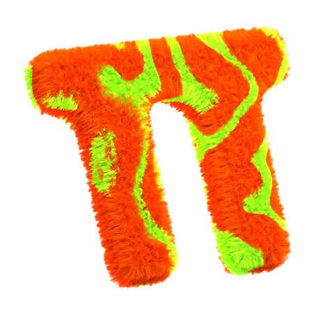 円周率記号  3D Icon