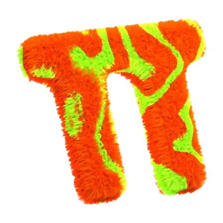 Pi Symbol  3D Icon