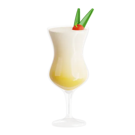 Pia Colada  3D Icon