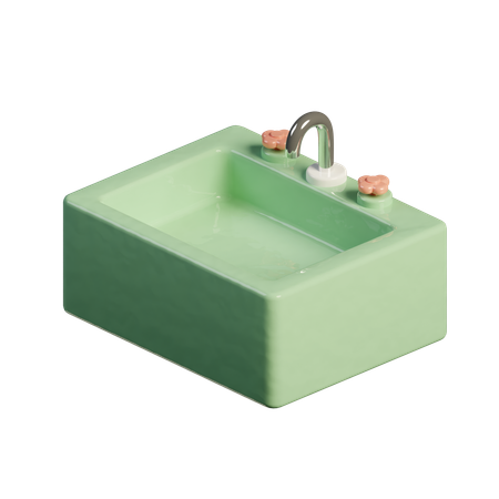 Pia da cozinha  3D Icon
