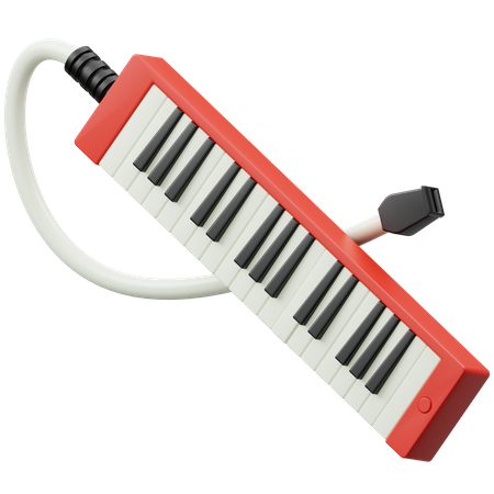 Pianika 3D Icon