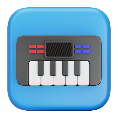 Piano  3D Icon