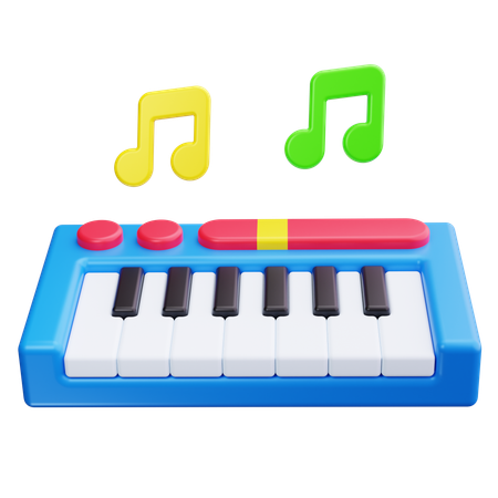 Piano  3D Icon