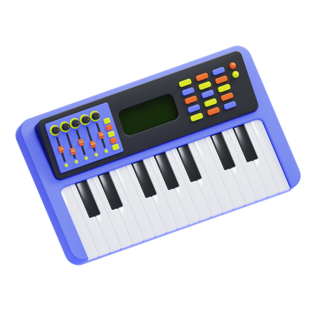 Piano  3D Icon