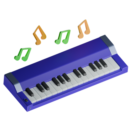 Piano  3D Icon
