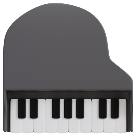 Piano  3D Icon