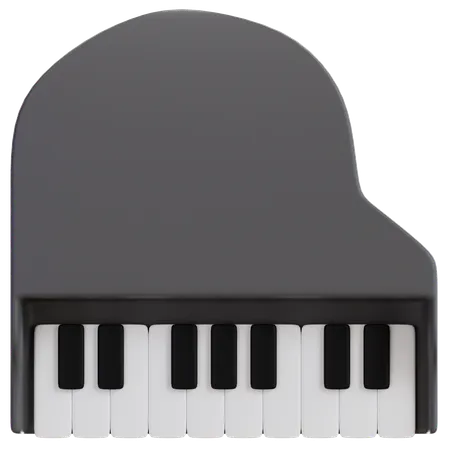 Piano  3D Icon