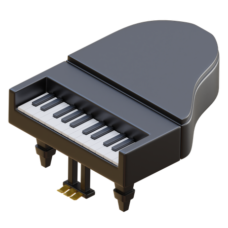 Piano  3D Icon