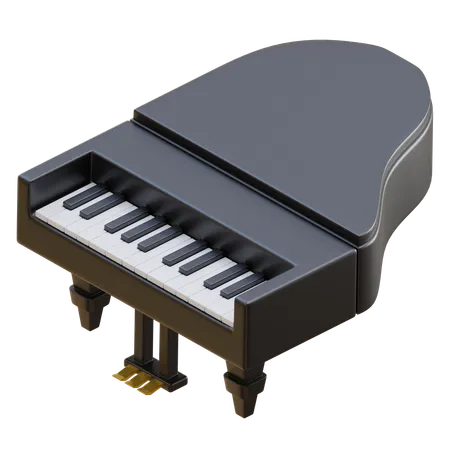 Piano  3D Icon