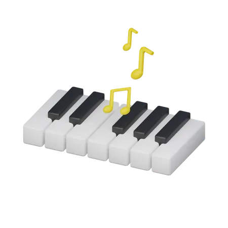 Piano  3D Icon