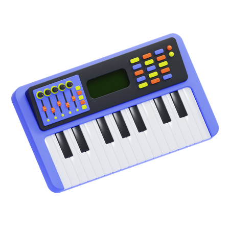 Piano  3D Icon