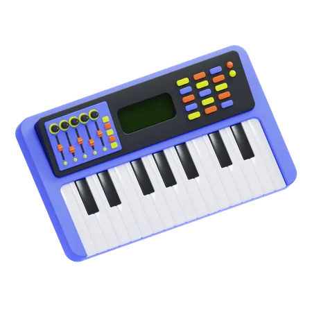 Piano  3D Icon