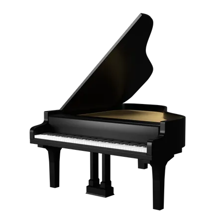 Piano  3D Icon