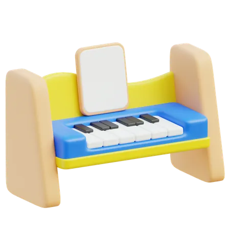 Piano  3D Icon