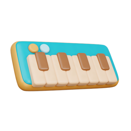 Piano  3D Icon