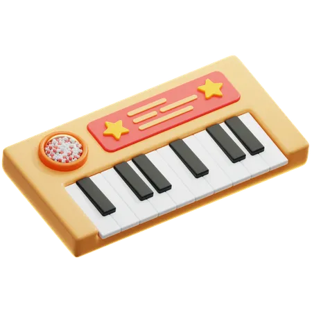 Piano  3D Icon