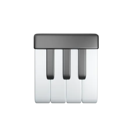 Piano  3D Icon