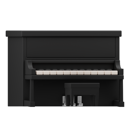 Piano  3D Icon