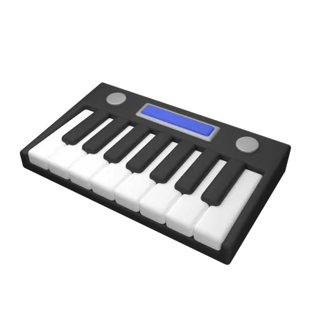 Piano  3D Icon