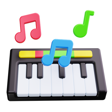 Piano  3D Icon