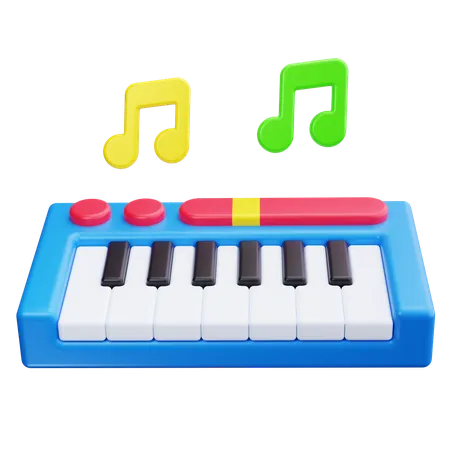 Piano  3D Icon