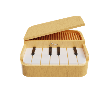 Piano  3D Icon