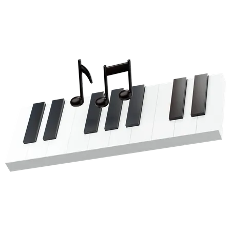 Piano  3D Icon