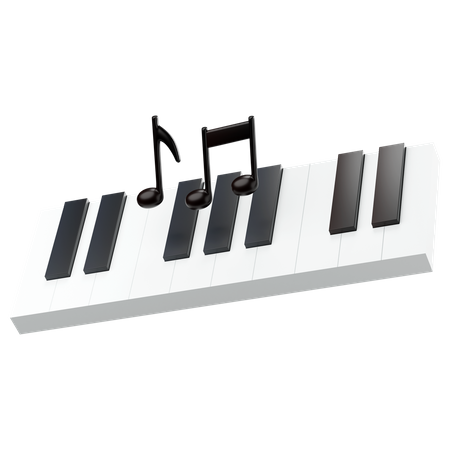 Piano  3D Icon