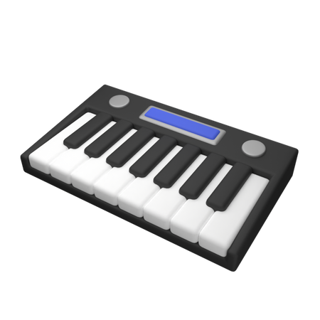 Piano  3D Icon