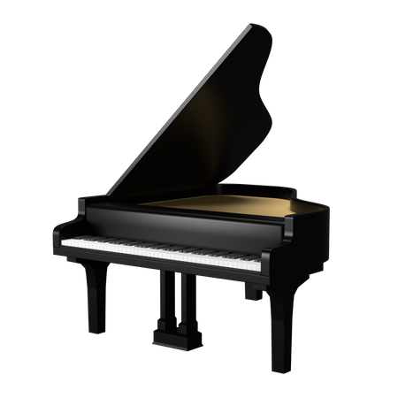 Piano  3D Icon