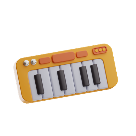 Piano  3D Icon