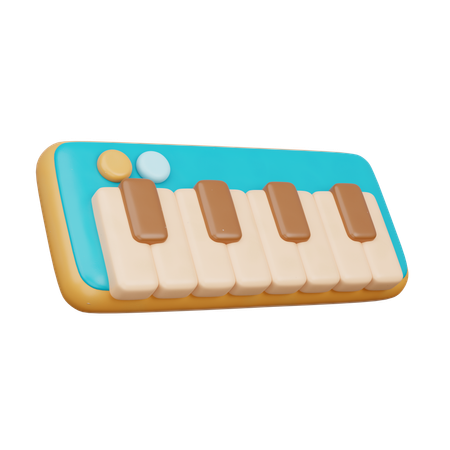 Piano  3D Icon