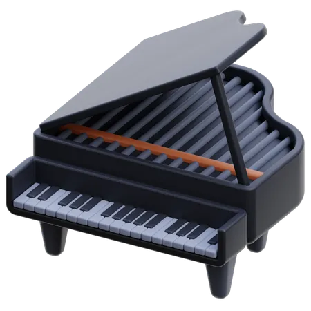 Piano de cauda  3D Icon