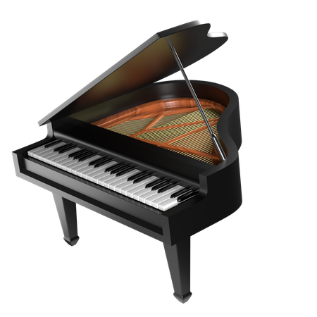 Piano de cauda  3D Icon