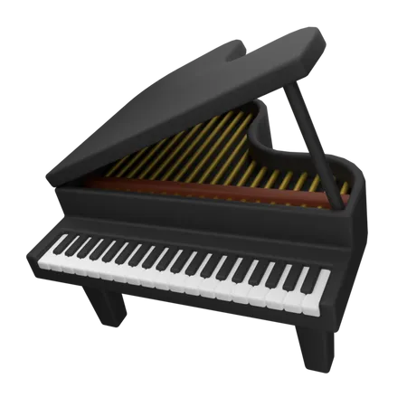 Piano de cauda  3D Icon