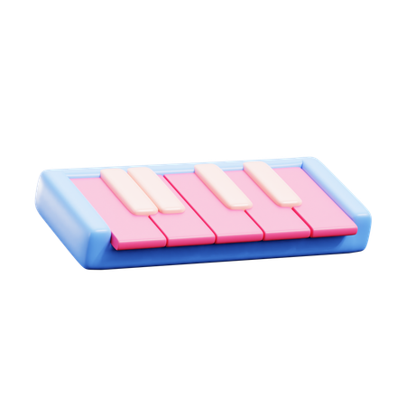 Piano de juguete  3D Icon