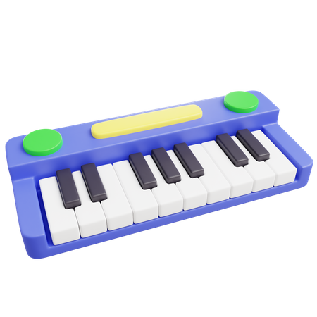 Piano de juguete  3D Icon