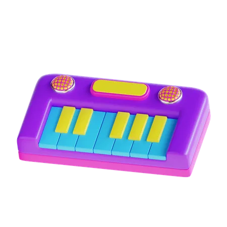 Garoto do piano  3D Icon