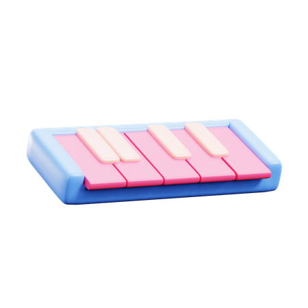 Jouet de piano  3D Icon