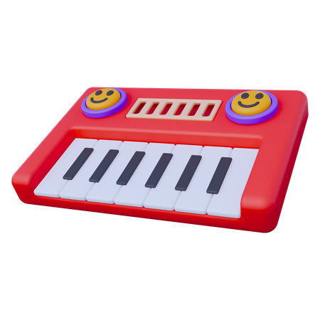 Jouet de piano  3D Icon